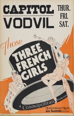 Those Three French Girls movie poster (1930) Poster MOV_26e6bbb1