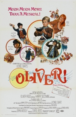 Oliver! movie poster (1968) pillow
