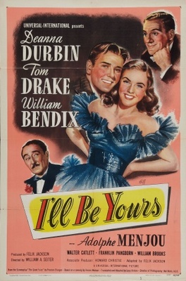 I'll Be Yours movie poster (1947) Stickers MOV_26f16409