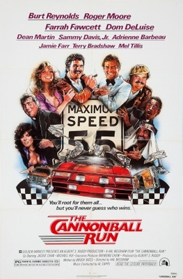 The Cannonball Run movie poster (1981) poster with hanger