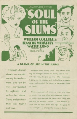 Soul of the Slums movie poster (1931) Stickers MOV_26f7efb5