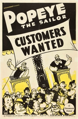 Customers Wanted movie poster (1939) Stickers MOV_270040f6