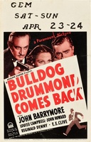 Bulldog Drummond Comes Back movie poster (1937) Longsleeve T-shirt #740300