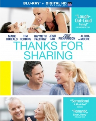 Thanks for Sharing movie poster (2012) tote bag