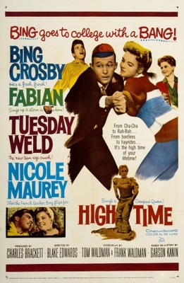 High Time movie poster (1960) t-shirt
