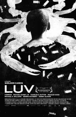 LUV movie poster (2012) wooden framed poster