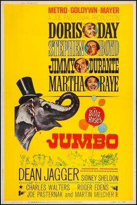 Billy Rose's Jumbo movie poster (1962) poster with hanger