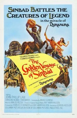 The Golden Voyage of Sinbad movie poster (1974) pillow