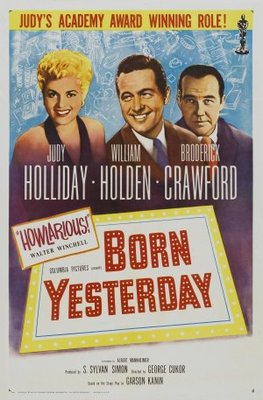 Born Yesterday movie poster (1950) wooden framed poster