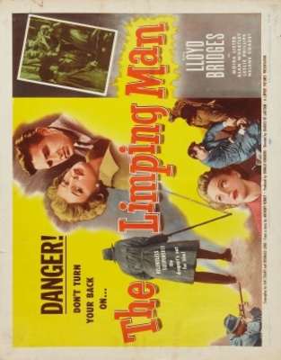 The Limping Man movie poster (1953) metal framed poster