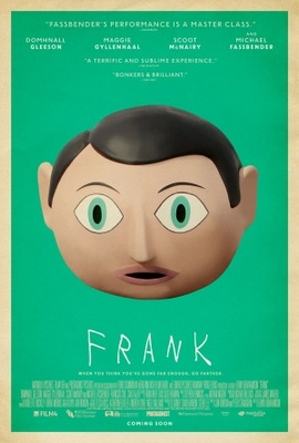 Frank movie poster (2014) wooden framed poster