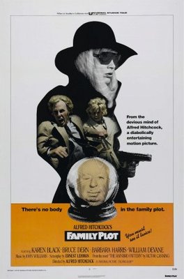 Family Plot movie poster (1976) wood print