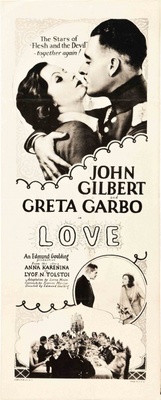 Love movie poster (1927) canvas poster
