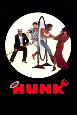 Hunk movie poster (1987) Stickers MOV_278cff9f