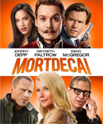 Mortdecai movie poster (2015) Stickers MOV_279460e7