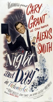 Night and Day movie poster (1946) metal framed poster