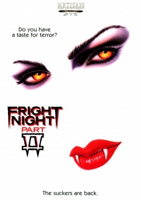 Fright Night Part 2 movie poster (1988) wooden framed poster