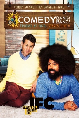 Comedy Bang! Bang! movie poster (2012) wooden framed poster
