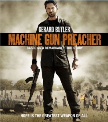 Machine Gun Preacher movie poster (2011) wood print