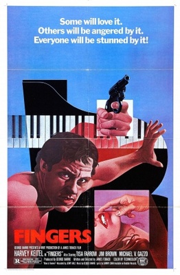 Fingers movie poster (1978) metal framed poster