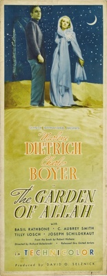 The Garden of Allah movie poster (1936) metal framed poster