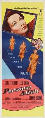 Personal Affair movie poster (1953) hoodie