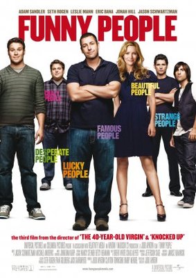 Funny People movie poster (2009) metal framed poster