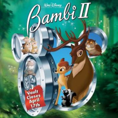 Bambi 2 movie poster (2006) wooden framed poster