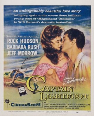 Captain Lightfoot movie poster (1955) wooden framed poster