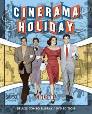 Cinerama Holiday movie poster (1955) pillow