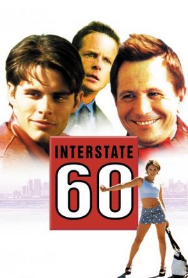 Interstate 60 movie poster (2002) canvas poster