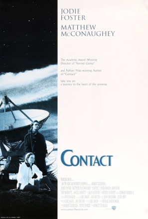Contact movie poster (1997) mouse pad