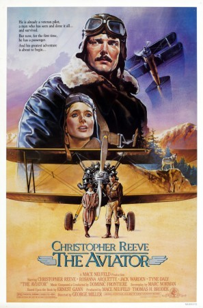 The Aviator movie poster (1985) pillow