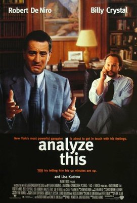 Analyze This movie poster (1999) tote bag