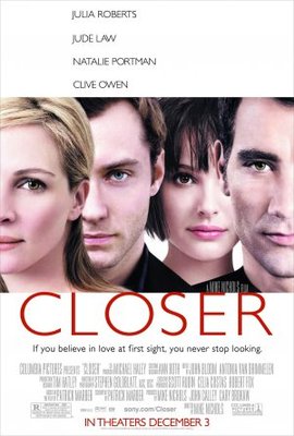 Closer movie poster (2004) metal framed poster