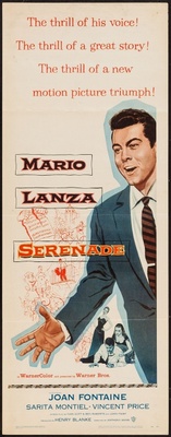 Serenade movie poster (1956) mouse pad