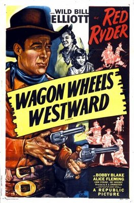 Wagon Wheels Westward movie poster (1945) mouse pad