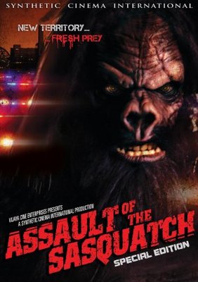 Sasquatch Assault movie poster (2009) metal framed poster