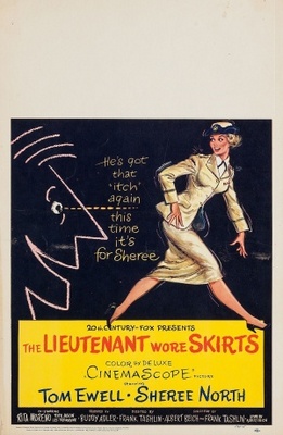 The Lieutenant Wore Skirts movie poster (1956) Tank Top