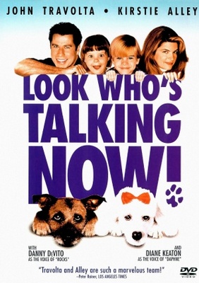 Look Who's Talking Now movie poster (1993) metal framed poster