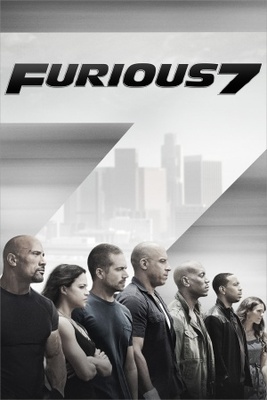 Furious 7 movie poster (2015) Stickers MOV_288c0c89