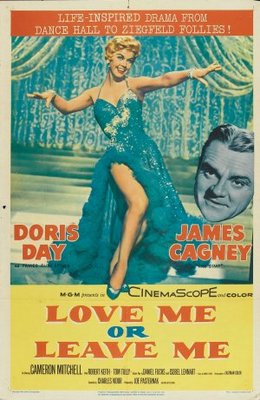 Love Me or Leave Me movie poster (1955) poster with hanger