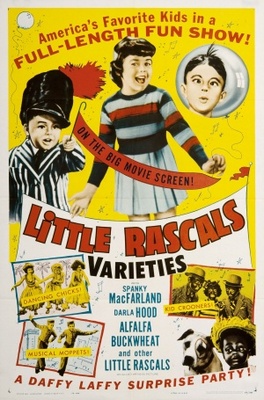 Little Rascals Varieties movie poster (1959) Stickers MOV_289abc9a