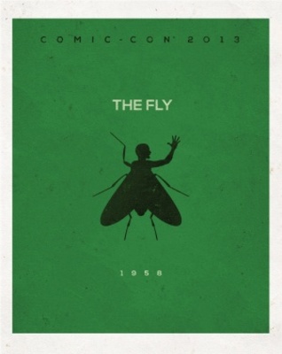 The Fly movie poster (1986) metal framed poster