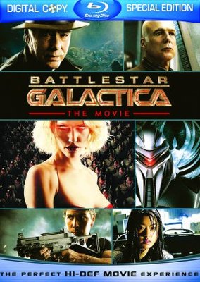 Battlestar Galactica: The Plan movie poster (2009) metal framed poster