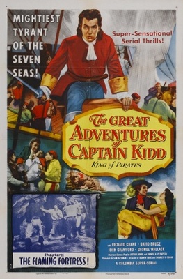 The Great Adventures of Captain Kidd movie poster (1953) mouse pad