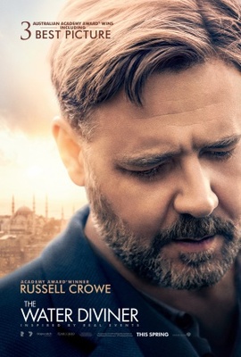 The Water Diviner movie poster (2014) wood print
