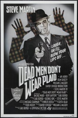 Dead Men Don't Wear Plaid movie poster (1982) metal framed poster