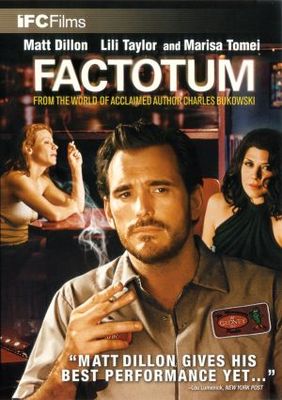 Factotum movie poster (2005) canvas poster