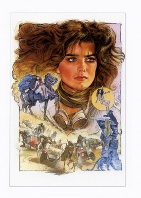 Sahara movie poster (1983) wooden framed poster